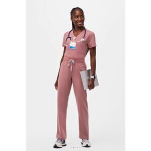 Mauve Figs Catarina One Pocket Top and Livingston Pants S/M